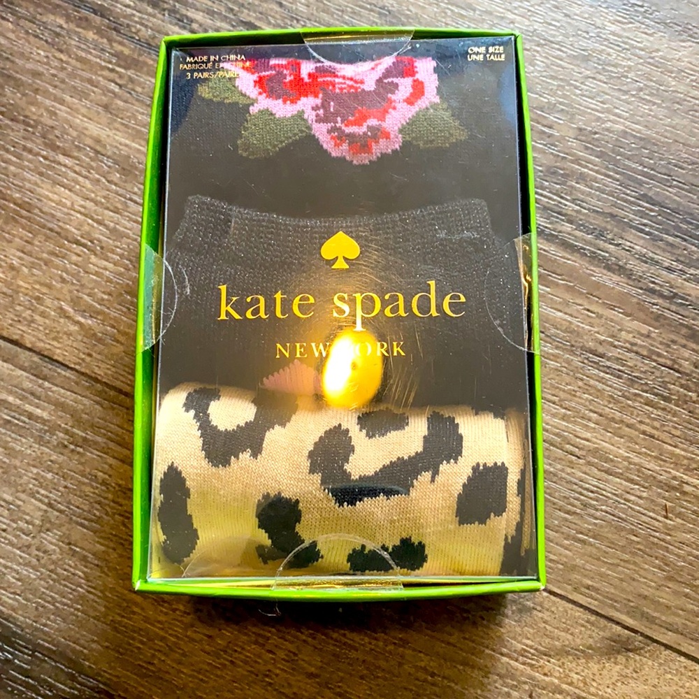 Brand new never open Kate Spade socks
